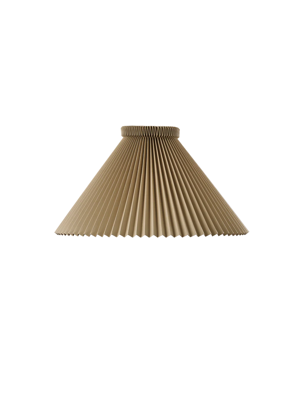 Model 1 Colour Pleats buttermilk 27cm