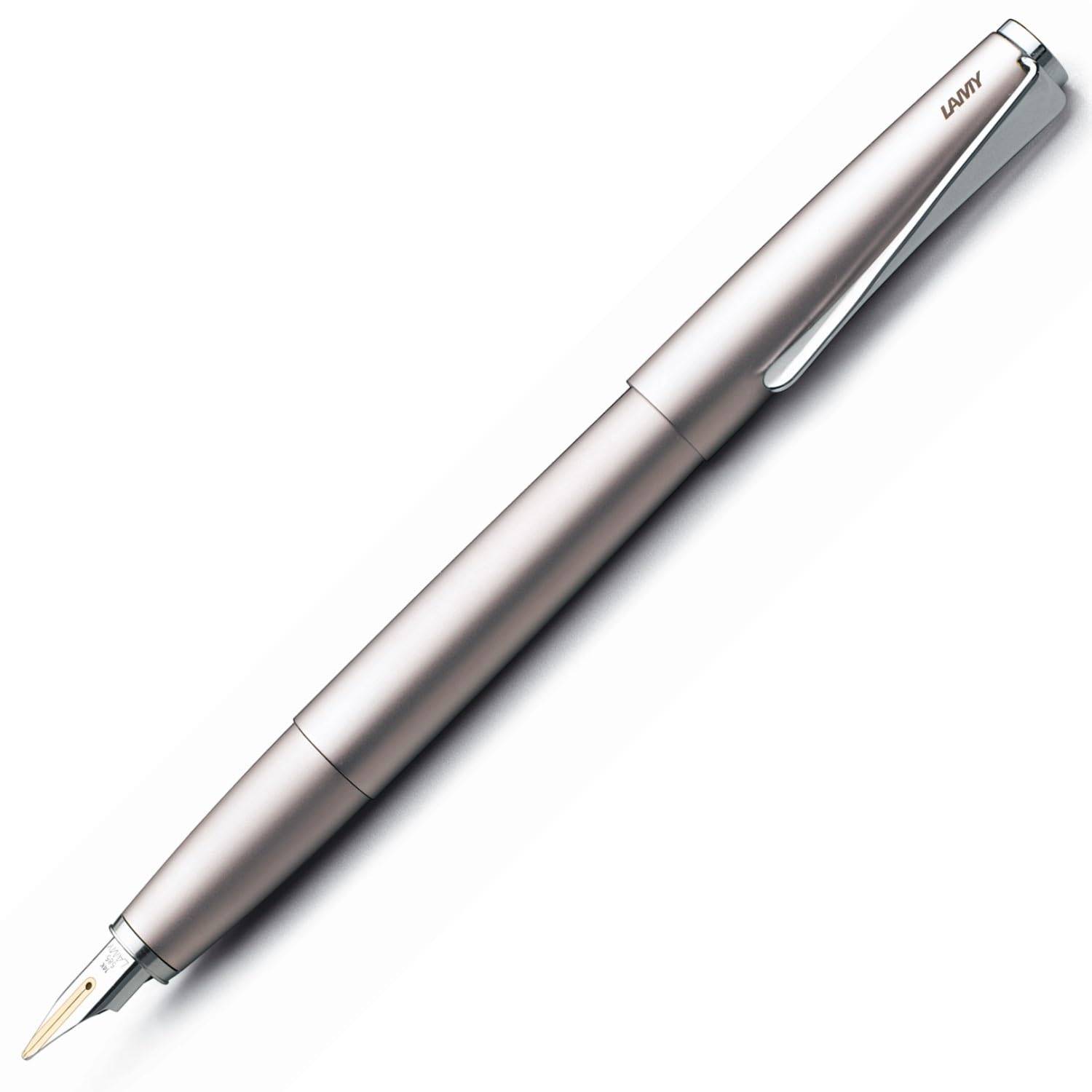 LAMY Studio Palladium Coated Fountain Pen Fine Officially Imported L68-F, Nib, Dual-Use,