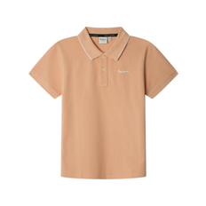 Pepe Jeans för pojkar. PB540990 Henry orange polotröja (10años= 140cm), Casual, Bomull, Kort ärm, Hållbar, barnmode - Orange (10años= 140cm)