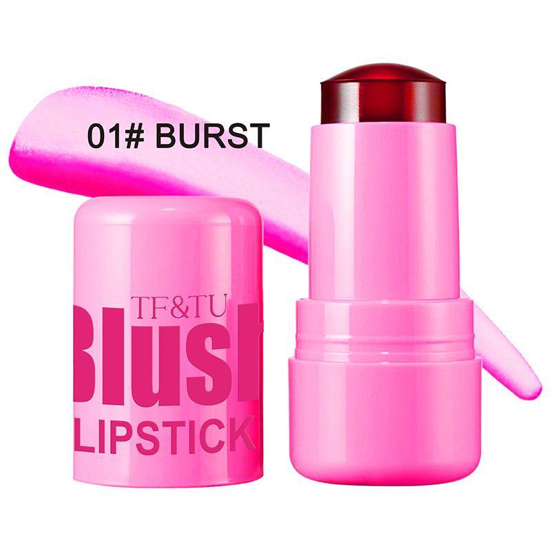 Jelly Tint Ansiktsrouge Läppstift Långvarigt Återfuktat Skönhet Matt Kindkontur Klistermärke Rouge Koreansk Smink Ny