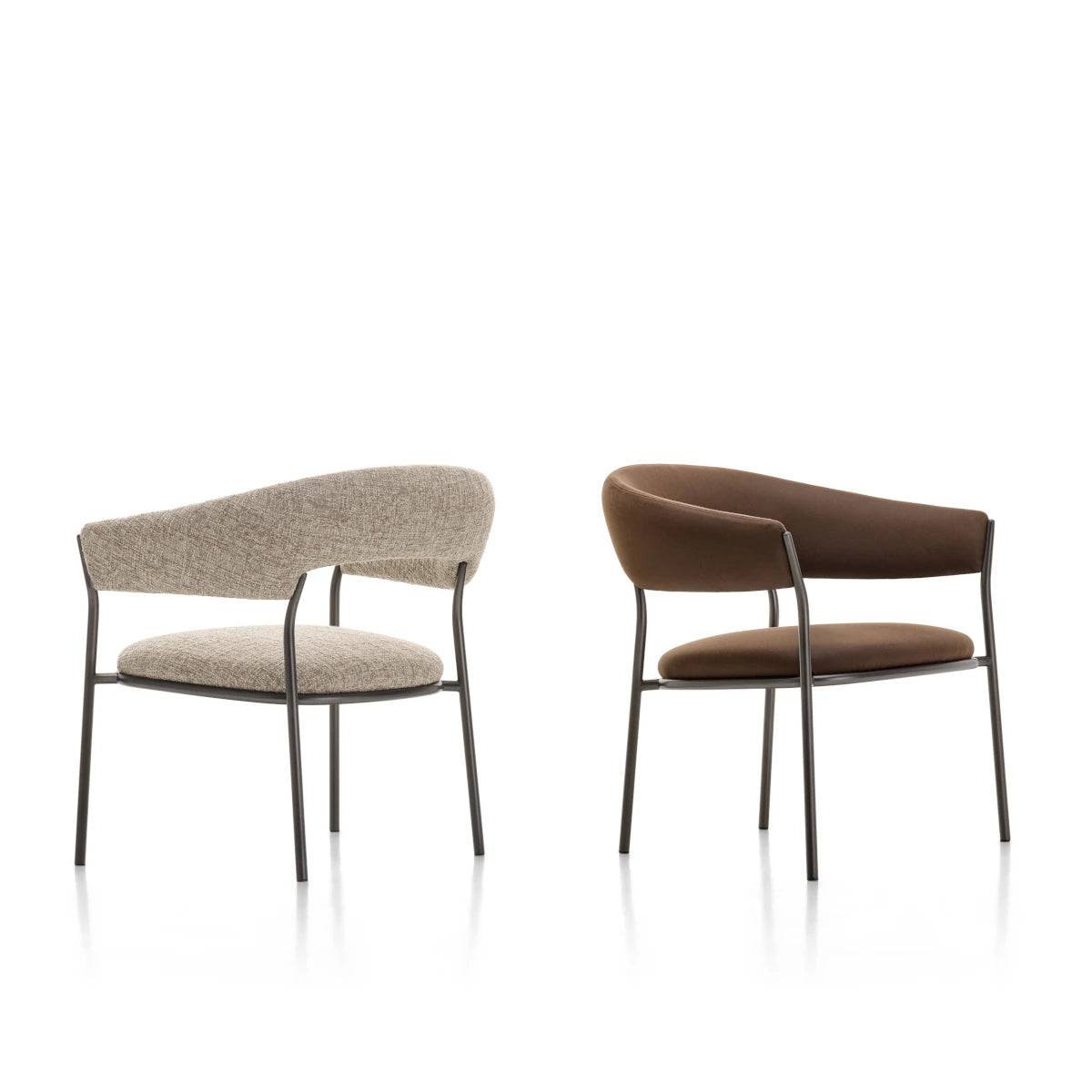 Mdf Italia Archie Chair - Graphite Grey