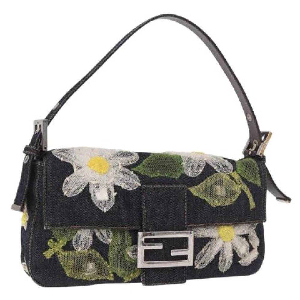 Fendi Vintage Pre-owned Vintage Skuldertaske - Vintage - Dame - Flerfarvet - ONE SIZE - Uld