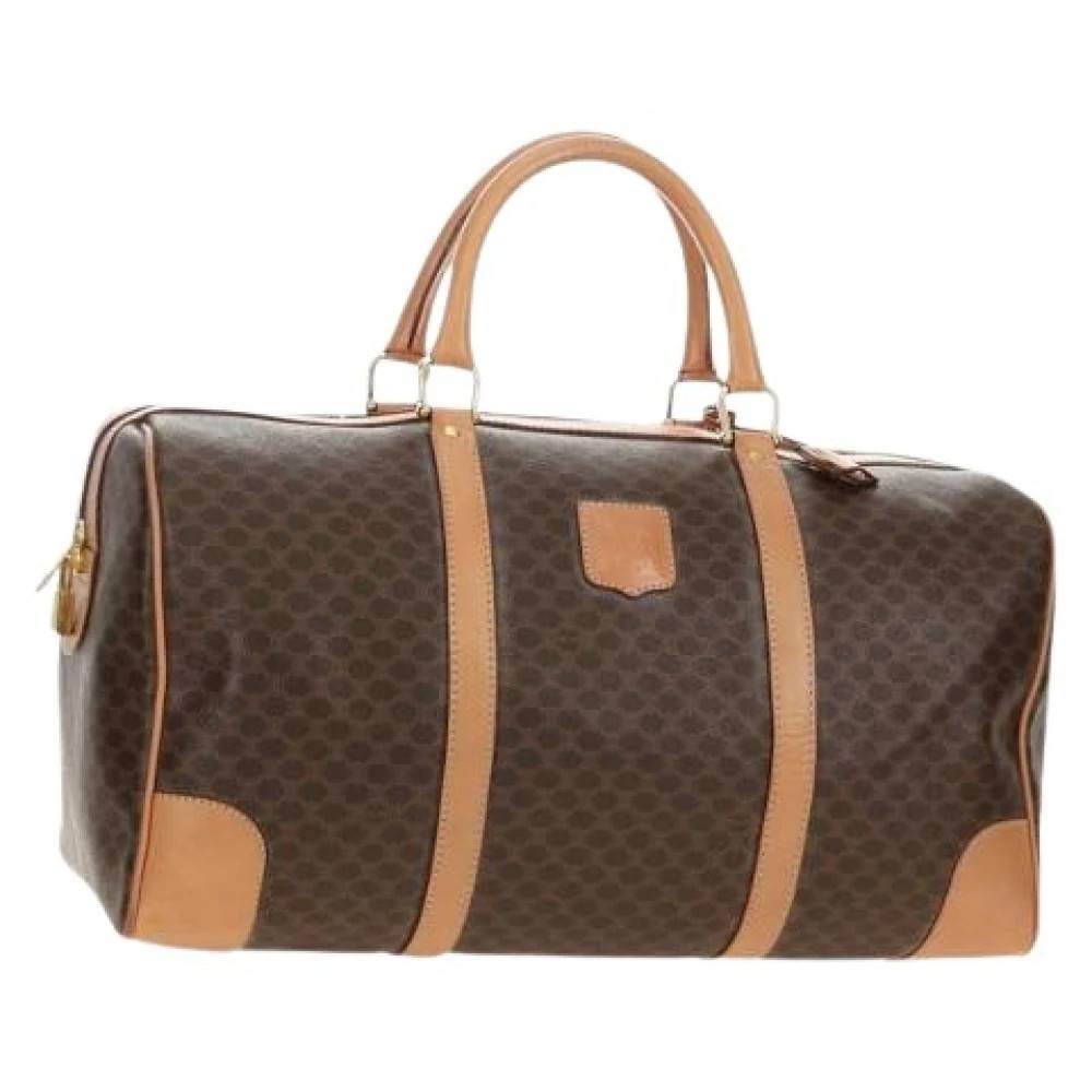 Celine Vintage Pre-owned Boston Bag - Vintage - Dame - Brun - ONE SIZE - Uld