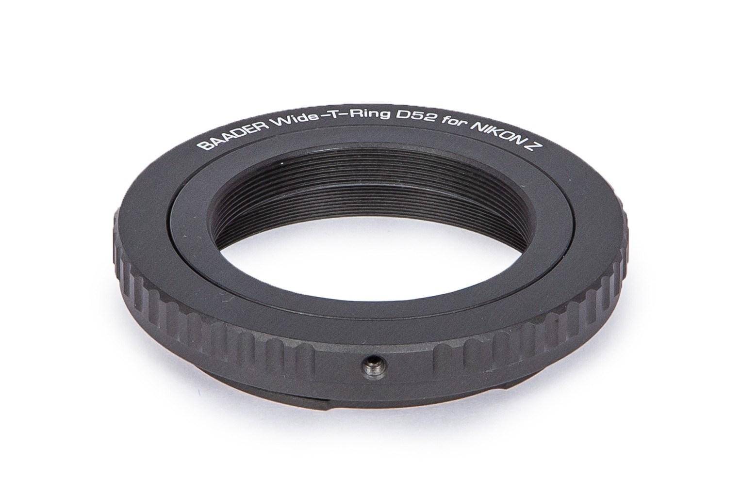 Baader Wide T-ring D52 til Nikon Z kameraadapter