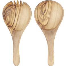 Ib Laursen Salatbestik 17,5 cm, Oliventræ