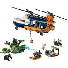 Jungleeventyr helikopter og eksped.base LEGO Byggeklodser City 60437