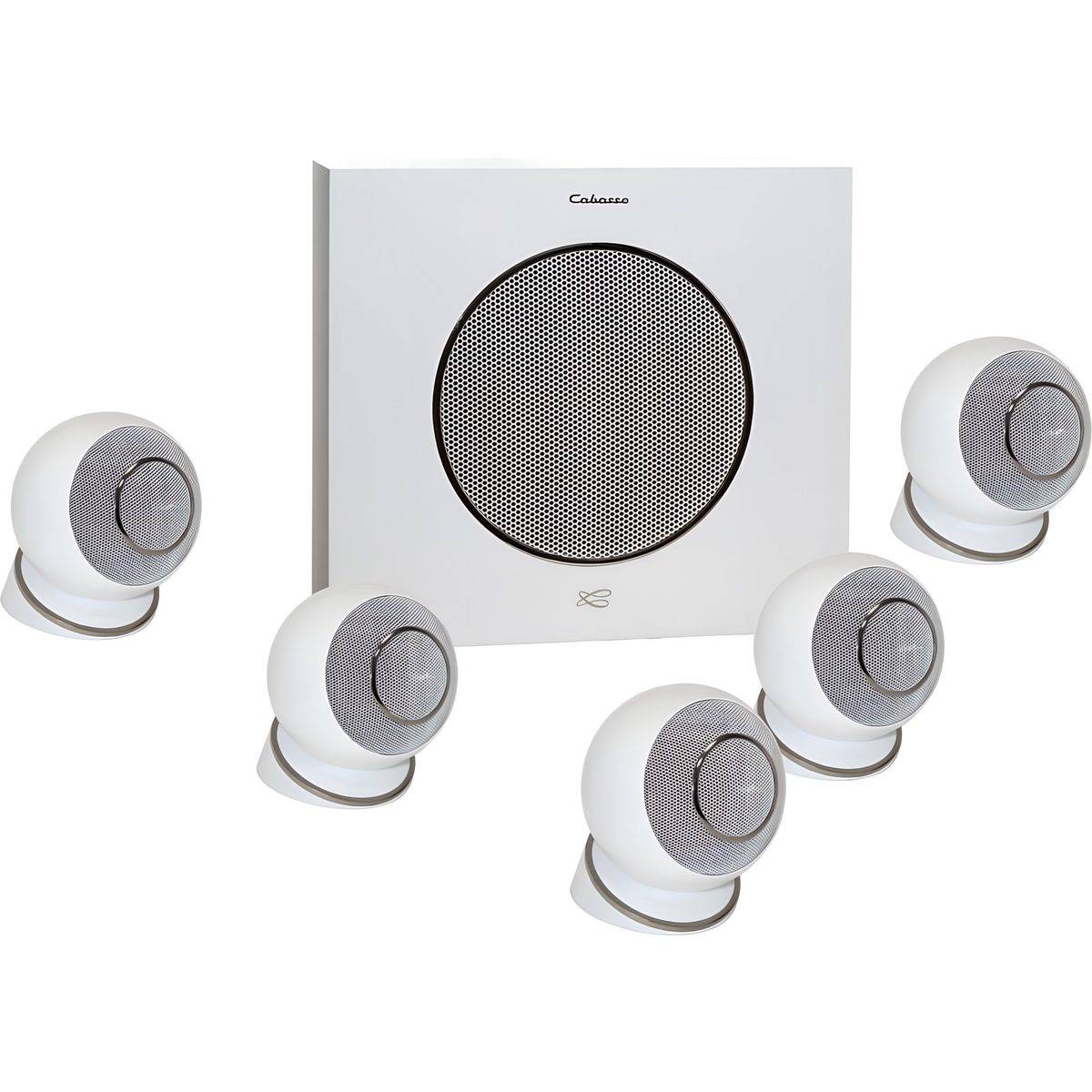 Cabasse Pack 5.1 Eole 4 vit - Kompakt högtalarsystem