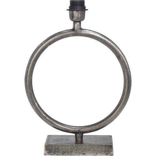 PR HOME - Circle Lampefod, Sølv, 43cm.