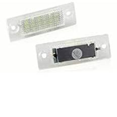 12V bil registreringsskylt lampor baklykta LED Canbus felfria biltillbehör för VW Passat Touran Golf Jetta MK5 T5 SKODA
