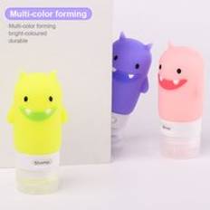 Customized Squeeze Toiletries Tsa Approved Cases Portable Dispense Shampoo Lotion Tube Kits Silicone Travel Bottle Set
