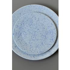 Mimou - Assiette Pure Stain 2-pack Ø20cm - Blå