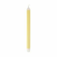 CASA Living Kronelys - Ø 2,2 x H 29 cm - Stearin - Gul
