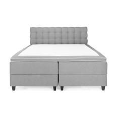 Komplett Sängpaket Boxford Säng med Förvaring 180x200 - Ljusgrå (+Fler val) förvaring Berg & Strand