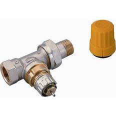 Termostatventil RA-U - Lige 3/8 tommer (Danfoss)