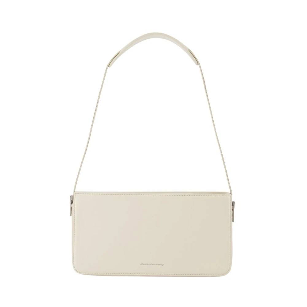 Alexander Wang Siren Skuldertaske - Tasker - Dame - Beige - ONE SIZE - Uld