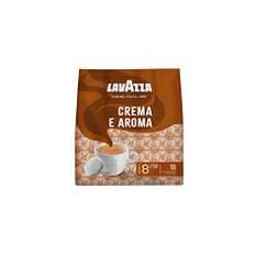 Lavazza Crema e Aroma, cremiger und aromatischer Geschmack, mittlere Röstung, 180 Pads