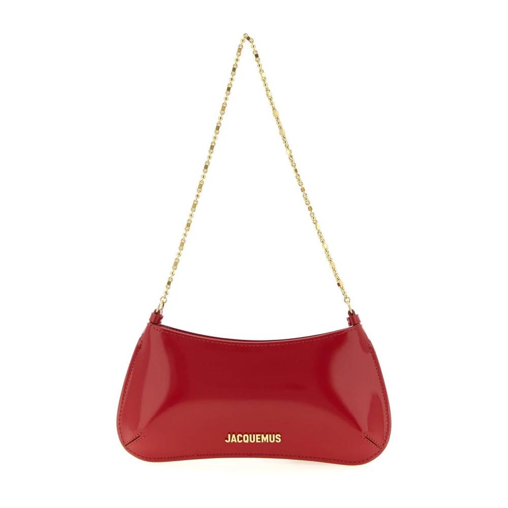 Jacquemus Le Carinu Skuldertaske - Tasker - Dame - Rød - ONE SIZE - Uld