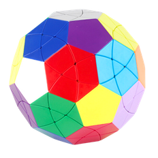 YuXin 12-Axis Soccer Megaminx 32 Faces Minx Stickerless - Rubiks Kub