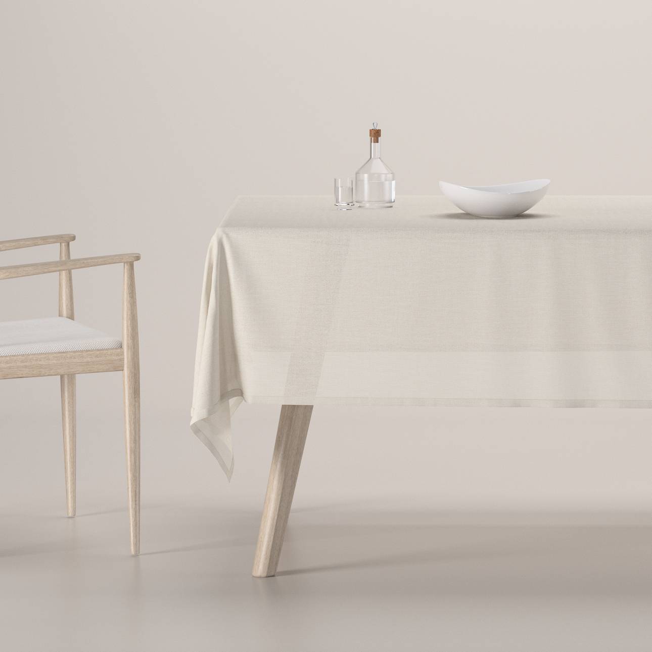 Rektangulære borddug, Creme, Sensuale Premium
