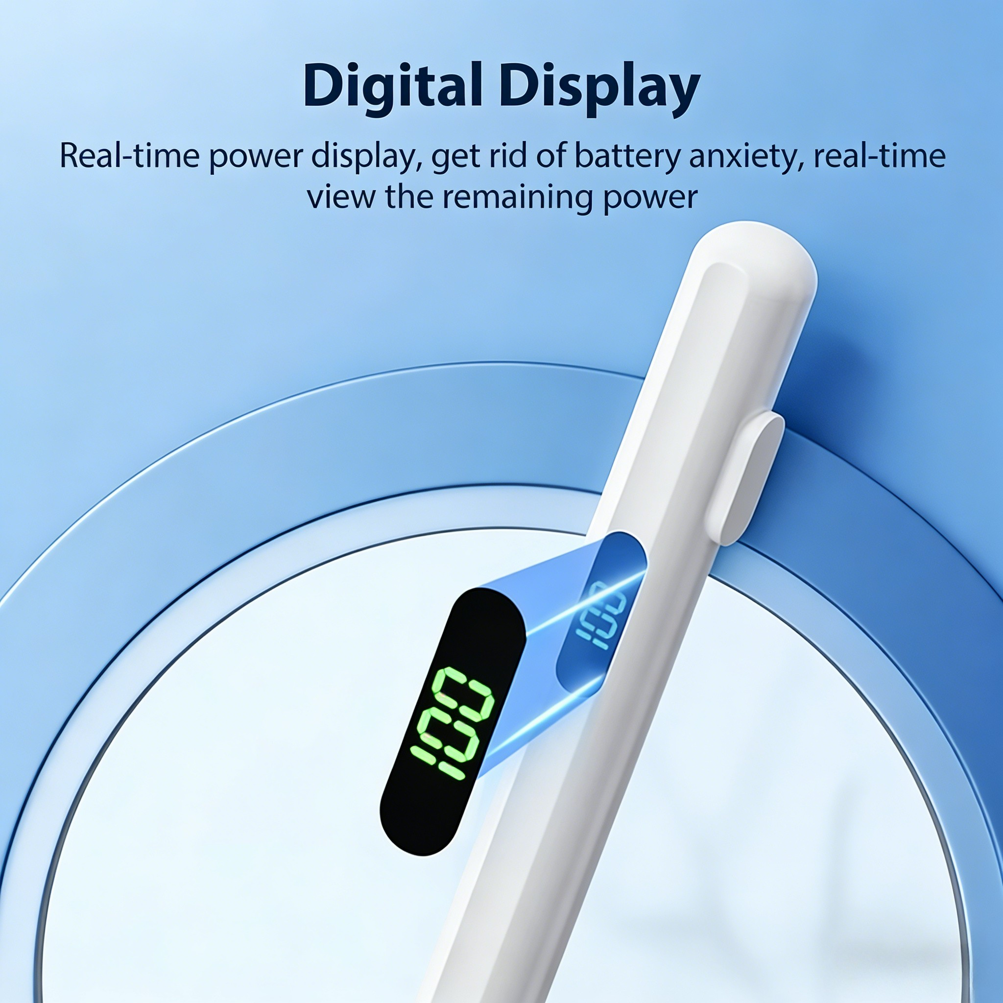 Stylus Pen for Apple Pencil LED Power Indicators Palm Rejection Touch Pencil for IPad From 2018 to 2025 Years