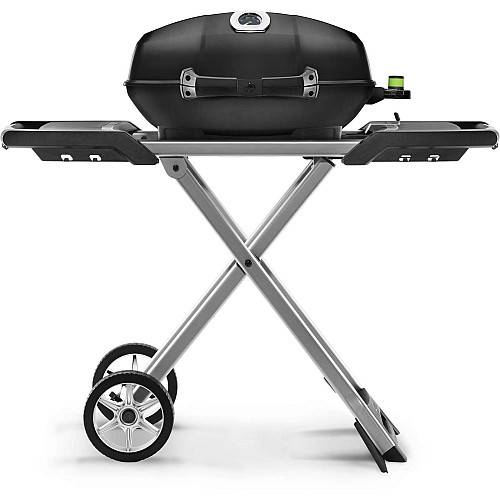 Napoleon - Kraftfull och portabel elgrill med hjul och ihopfällbar vagn