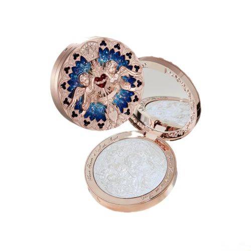 FlowerKnows - Little Angel Embossed Highlighter - 8g - L04 Moon River - White