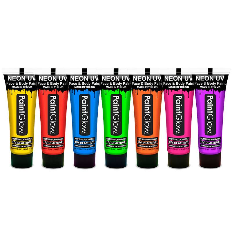 UV Neon Ansikts- och Kroppsfärg PaintGlow