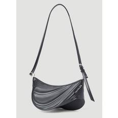 Mugler Medium Spiral Curve 01 Shoulder Bag - Frau Schultertaschen Black One Size