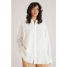 Hope Elma Edit Linen Shirt Off White Linen - 34