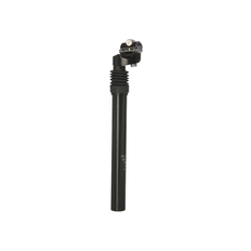 Sadelstolpe 27,2x300mm Fjädrande Svart