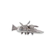 Morot salt/pepparkar silver 12.5x4.5x5.5 cm