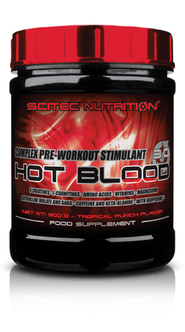 Scitec Nutrition Hot Blood 3.0, 0,3kg. Orange Juice