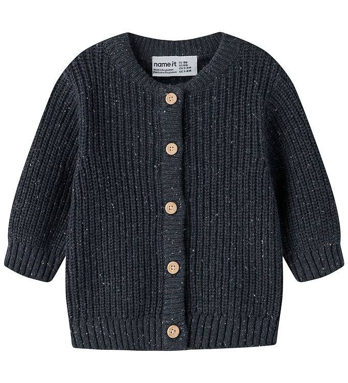 Name It Cardigan - Stickad - NbmNorman - Ombre Blue - Name It - 62 - Cardigan