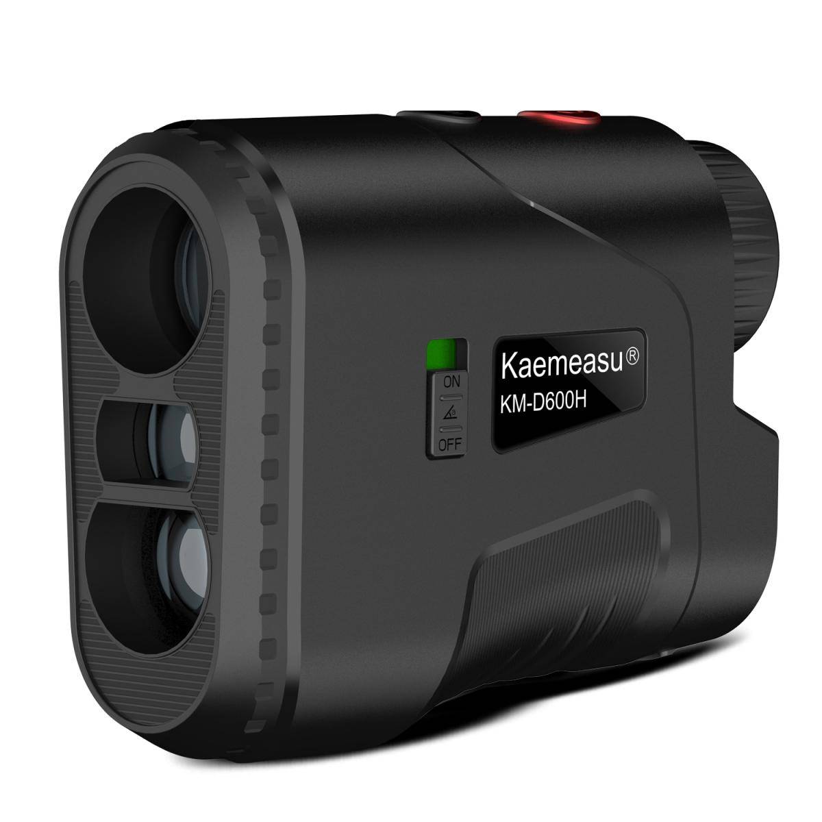 KENTFAITH KM-D600H 6X Golf Rangefinder with Slope, Rechargeable Laser Rangefinder 600 Yards Flag Lock, Tournament Legal Golf Rangefinder