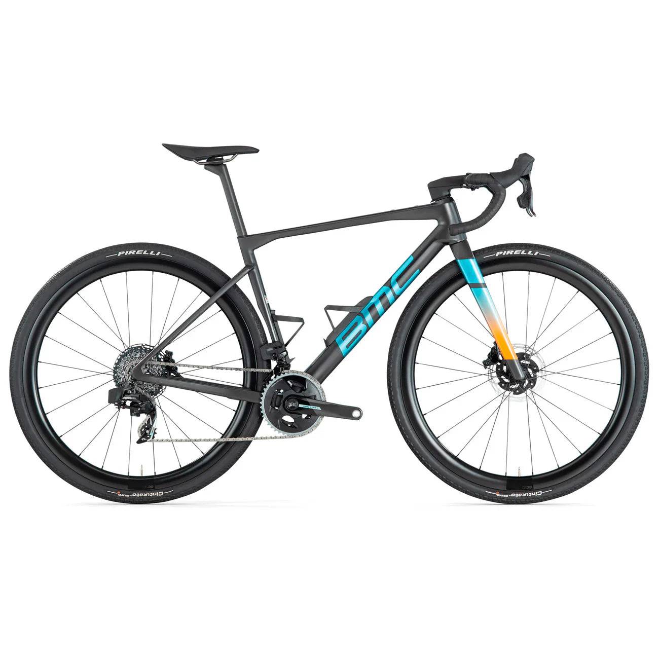 BMC Kaius 01 TWO 2025 - SRAM Force eTap AXS WIDE 2x12v - CG39 - 088 / 61 / carbon black/ brushed blue