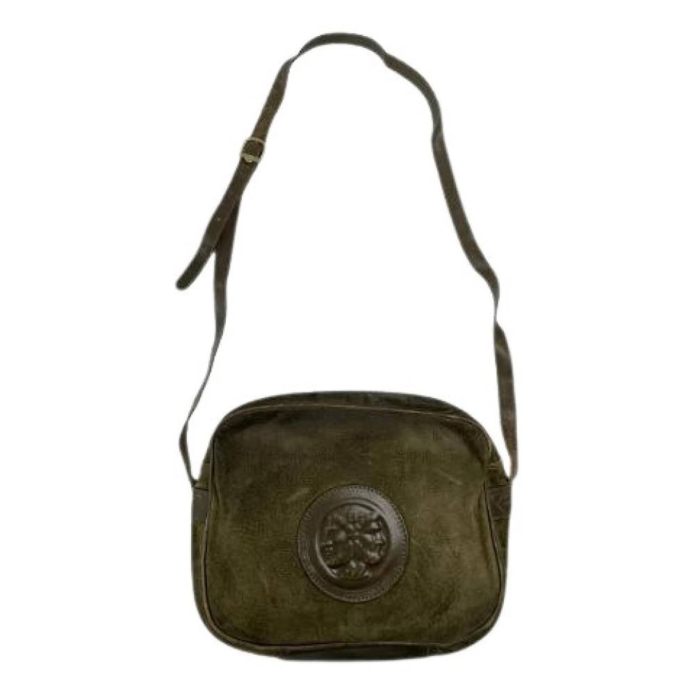 Fendi Vintage Pre-owned Baguette Skuldertaske - Vintage - Dame - Grøn - ONE SIZE - Uld