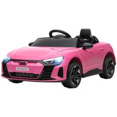Elbil til børn Audi licenseret med fjernbetjening rosa