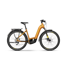 Haibike Trekking 8 Low 750Wh M (50 cm) Orange Elcykel - Hybrid Elcykel