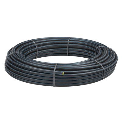 E.M.S Pem-slang blå stripe SDR11 PN16 (150 meter) 32 x 3 mm