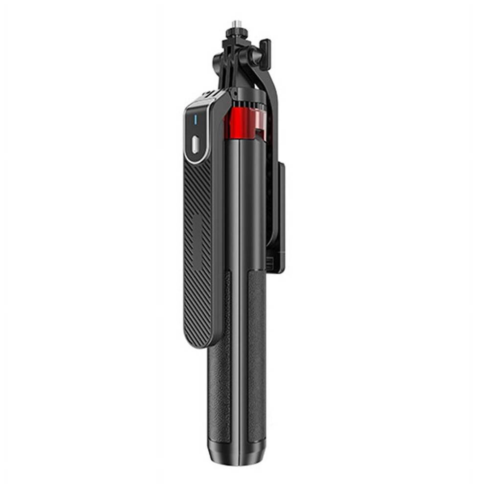 P185Aluminiumslegering1,6M Håndholdt Stabilisator Gulv Teleskopstang Quadrupod Mobiltelefon Bluetooth Selfiestang-B