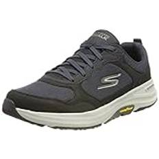 Skechers Go Walk Outdoor Woodcrest Sneaker för män, Marinblå textil, 41.5 EU