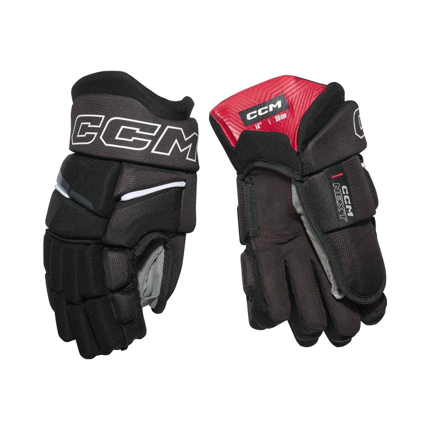 CCM Hockeyhandskar Next Jr Black/White