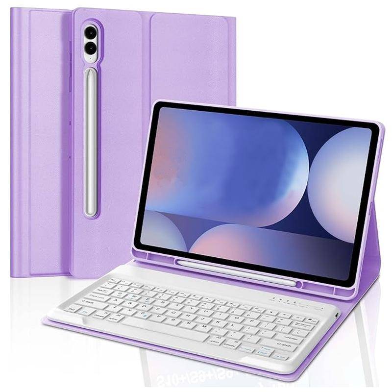 Fodral för Samsung Galaxy Tab S7 11 SM-T870 SM-T875 T878 Avtagbart Bluetooth-tangentbordsfodral Samsung Tab S8 11 SM-X700 X706 Skal svart