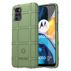 Motorola Moto G22 - Square gummi cover - Grøn