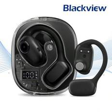 Blackview Airbuds 100 Bluetooth-hörlurar Sport In-Ear-hörlurar Trådlös Bluetooth 5.3, LED-skärm, IP68 vattentäta hörlurar, in-ear-hörlurar Bluetooth E - Svart (En-Storlek)