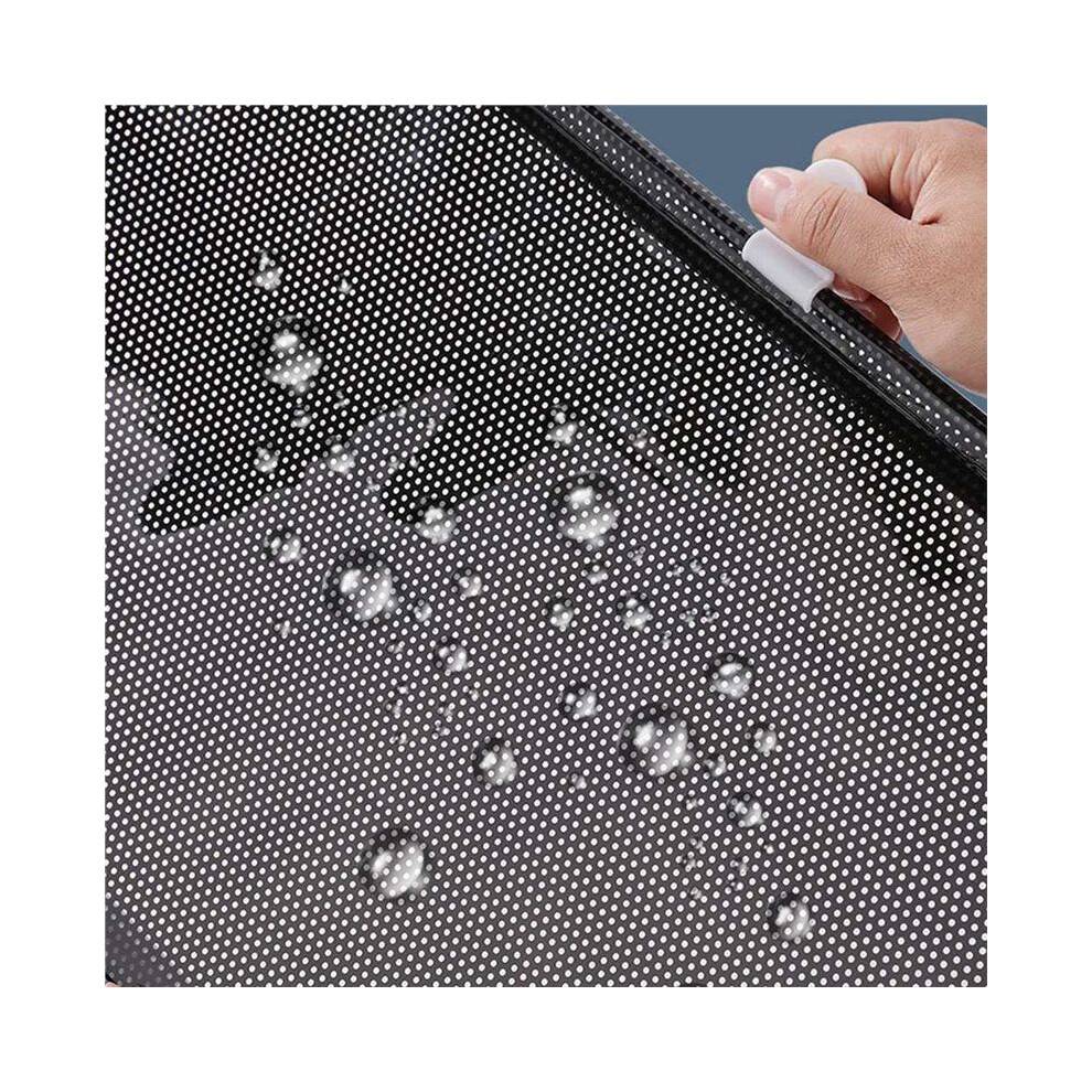 Universal Roller Blinds Punch-Free Blackout Curtain for Car Bedroom Kitchen Office Window Nail-Free Sun-Shading Curt