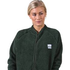 Redwood Sherpa Jacket Green, Female, Kläder, Skjortor, Grön, M (M)