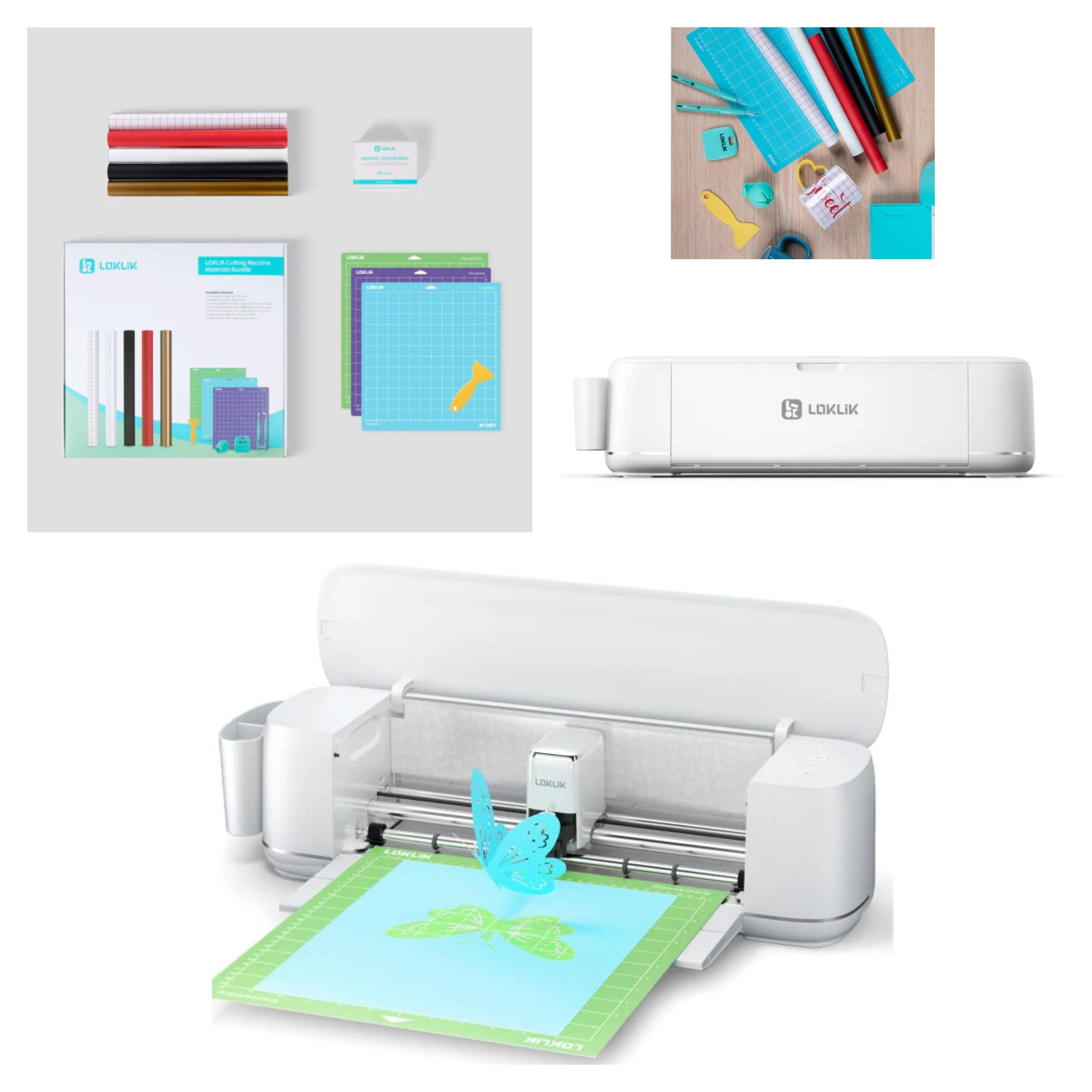 LOKLiK - "Start 2 Craft" Bundle - iCraft™ Skæreplotter - Daisy White + Starter Pack