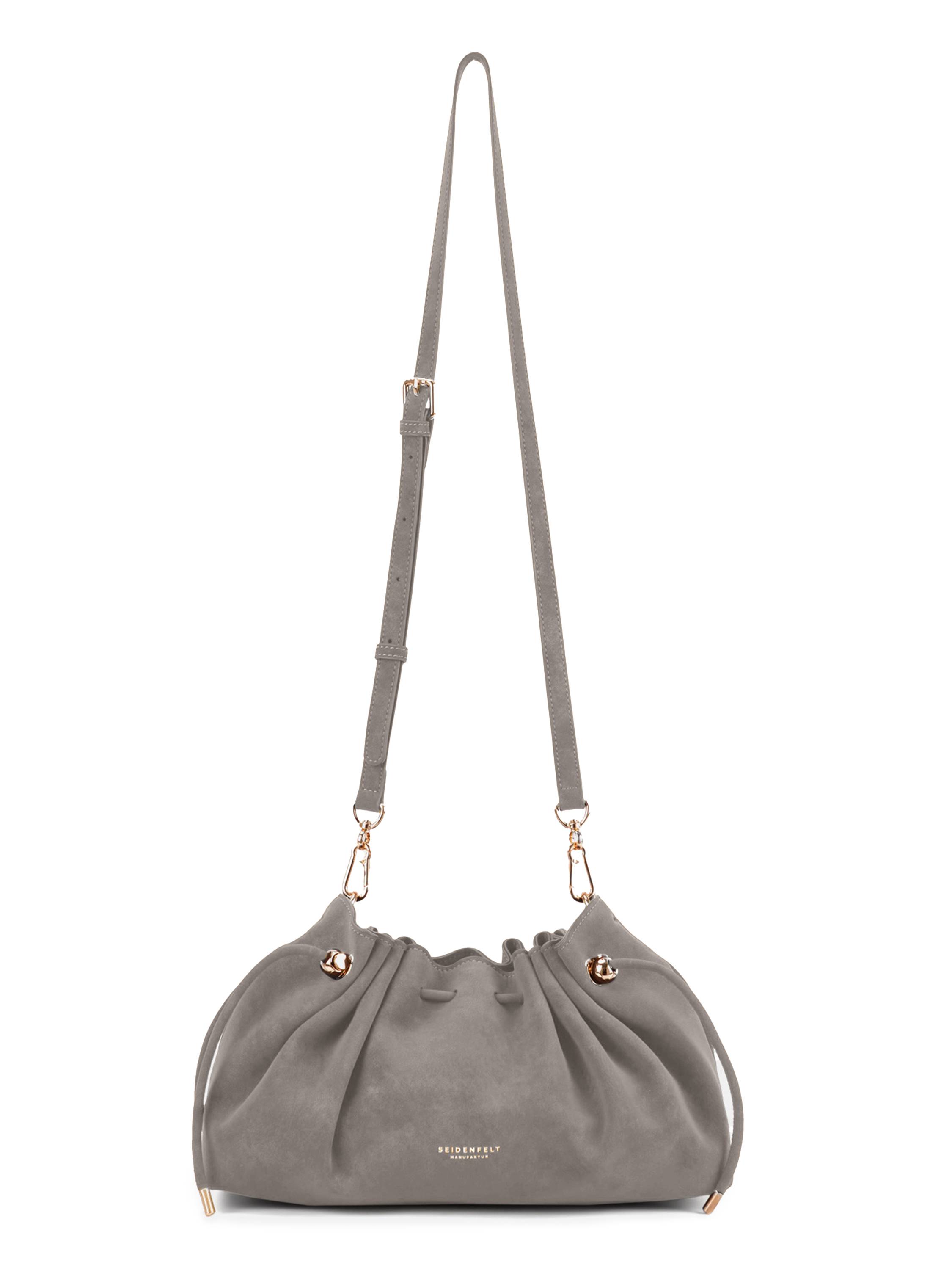 Seidenfelt Rena Crossbody taske 30 cm  Grå