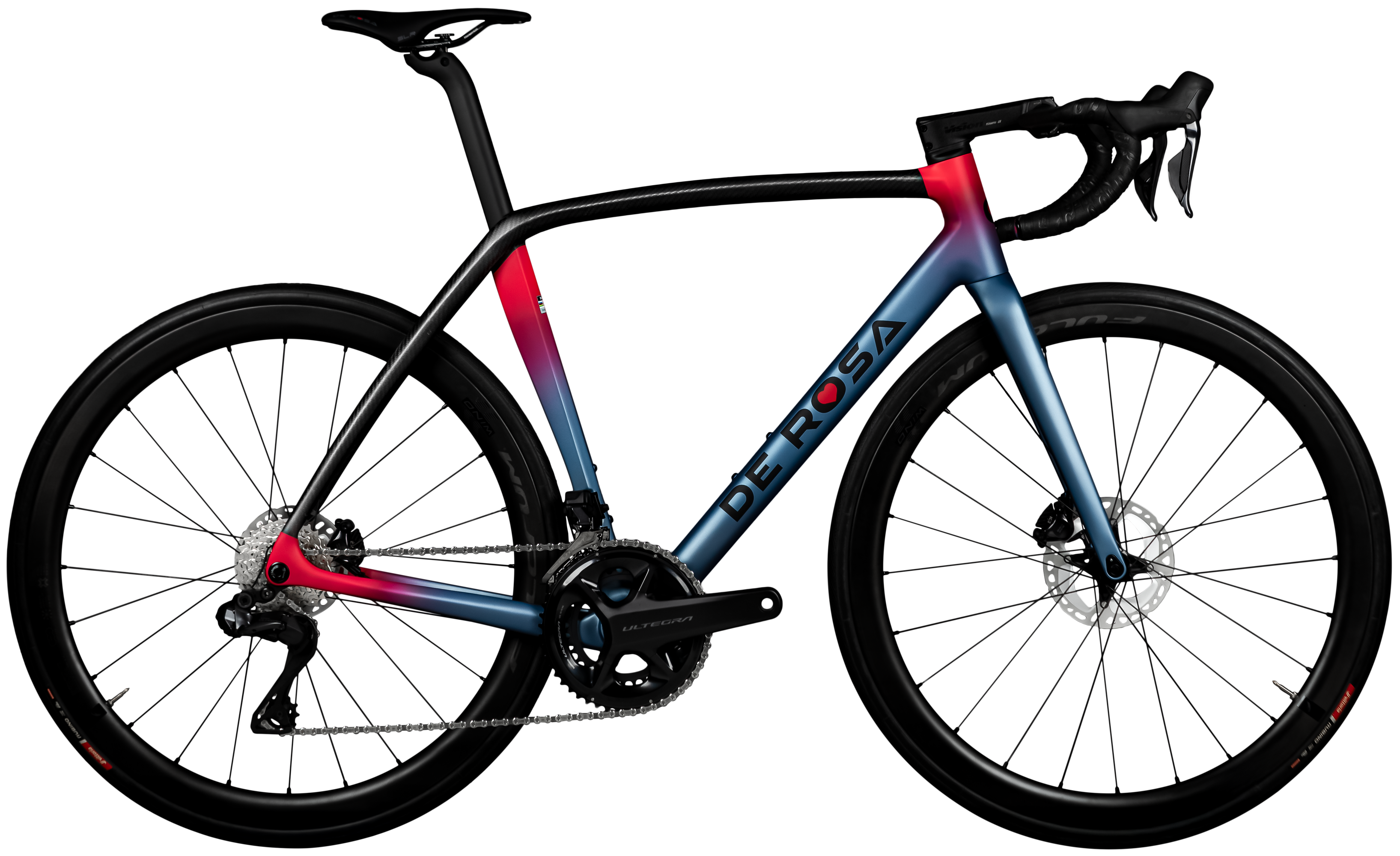 De Rosa New Idol | SRAM Force AXS Powermeter | Fulcrum Soniq 42 Carbon - Nebula / S